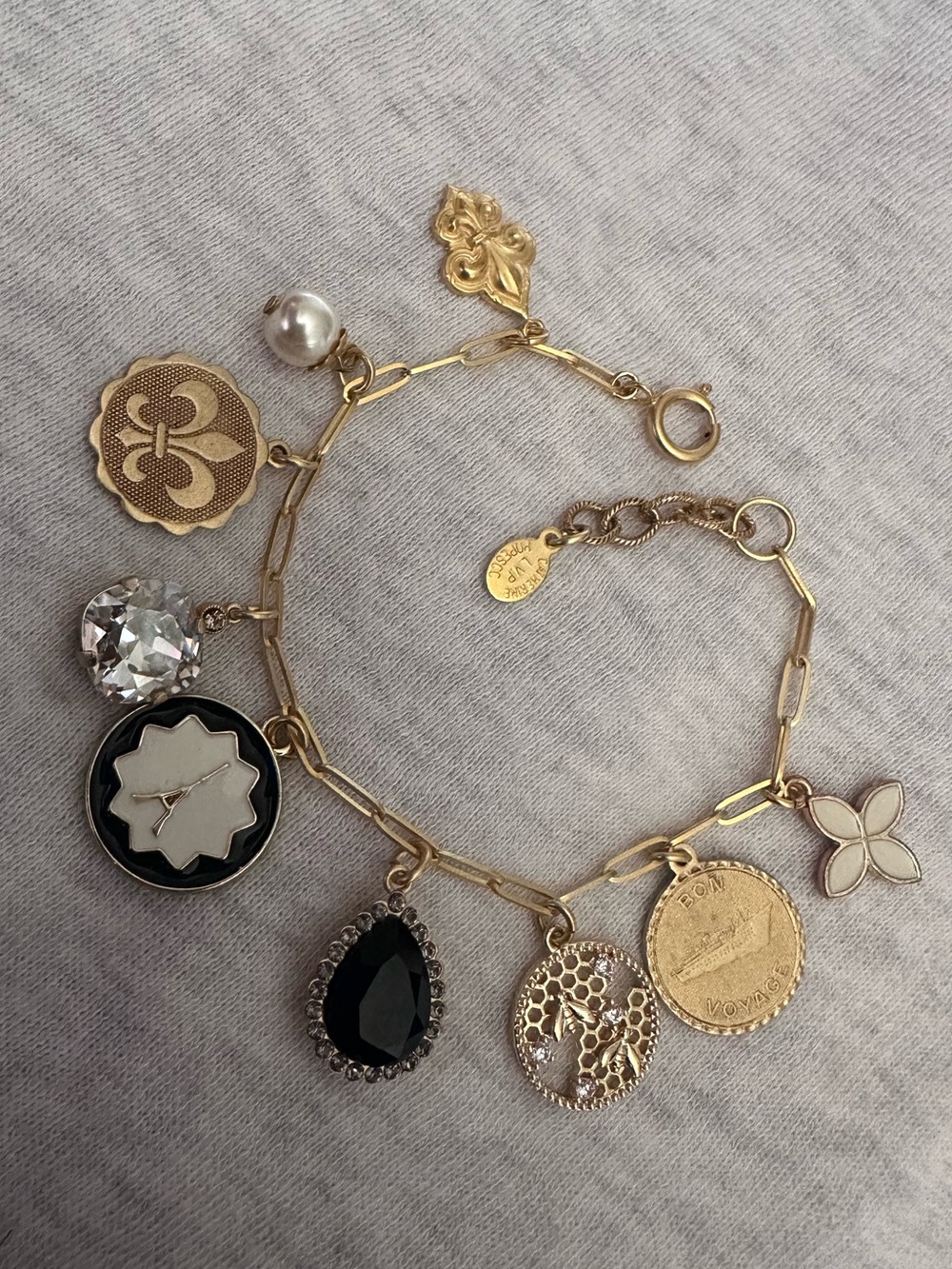 Brand New Catherine Popesco Charm Bracelet
